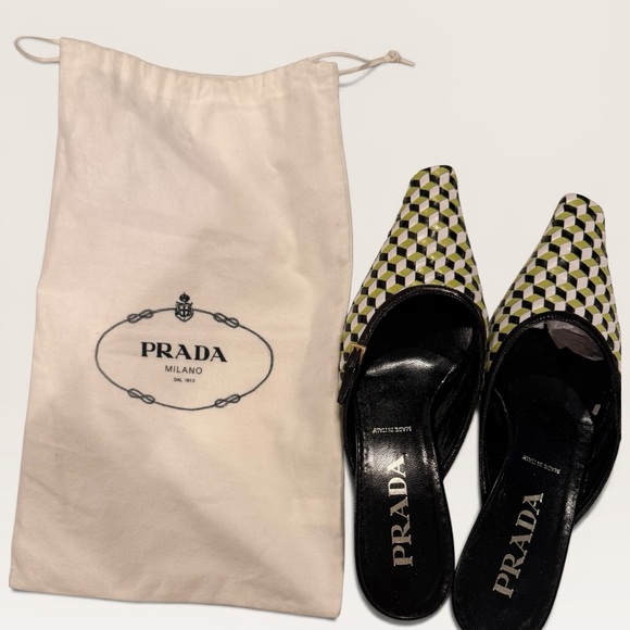 Prada Geometric Mules - Picture 6 of 6